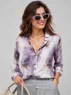 Purple Organza Universal Style – Unisex Shirt Collection