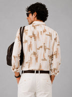 White Abstract Universal Style – Unisex Shirt Collection