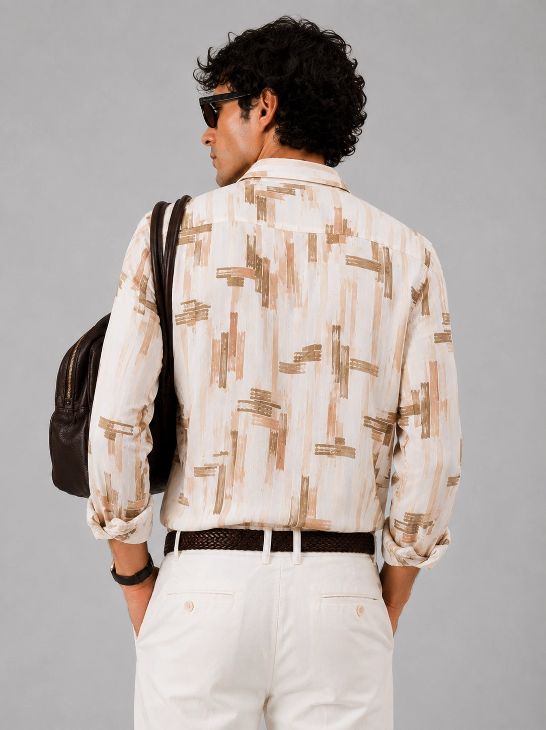 White Abstract Universal Style – Unisex Shirt Collection