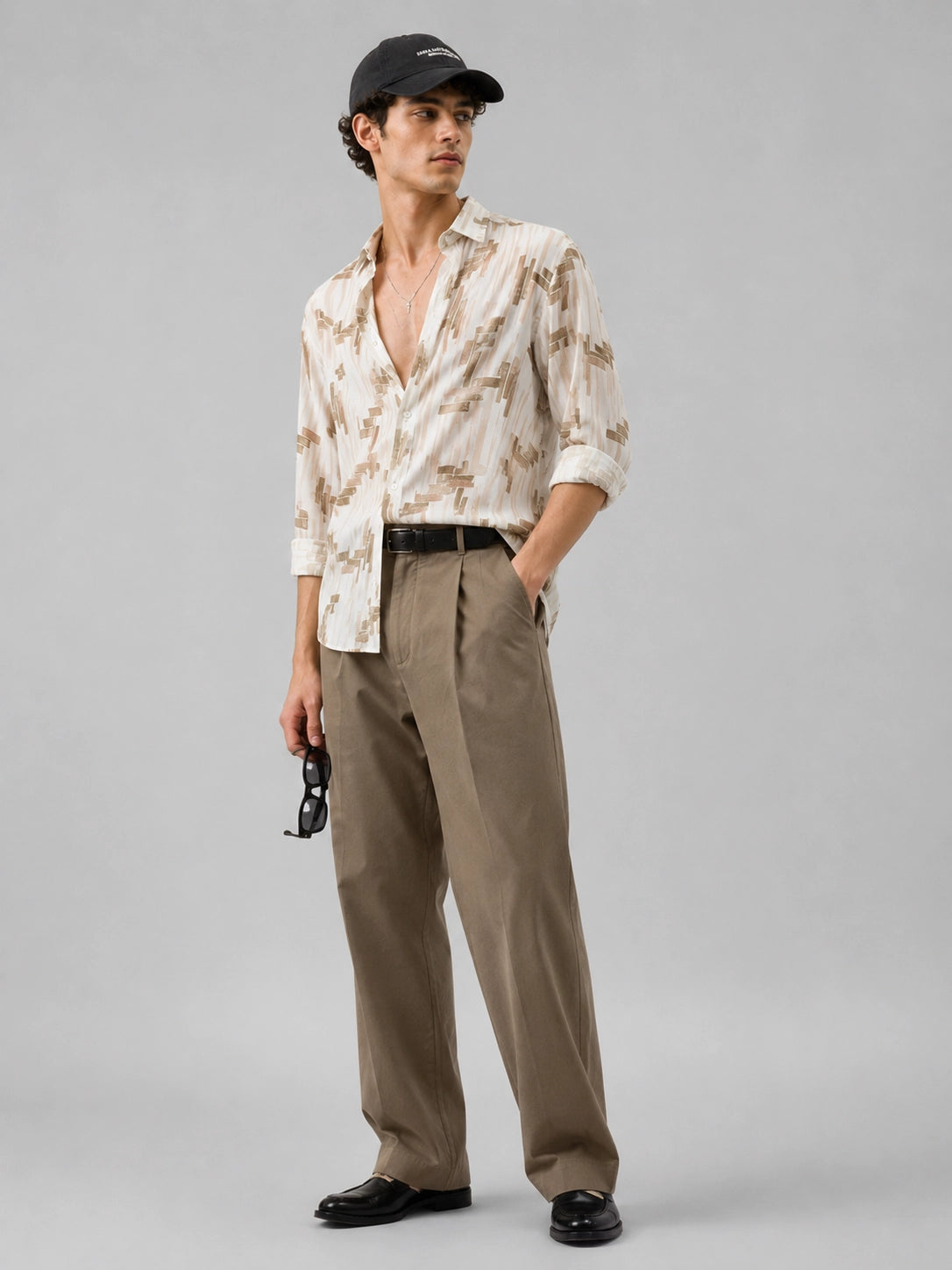White Abstract Universal Style – Unisex Shirt Collection