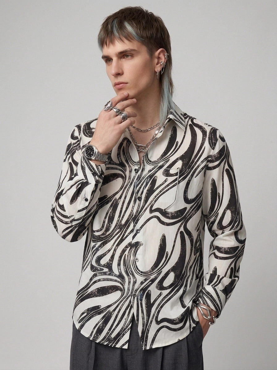 White illusion Universal Style – Unisex Shirt Collection