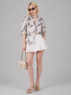 White Patch Universal Style – Unisex Shirt Collection
