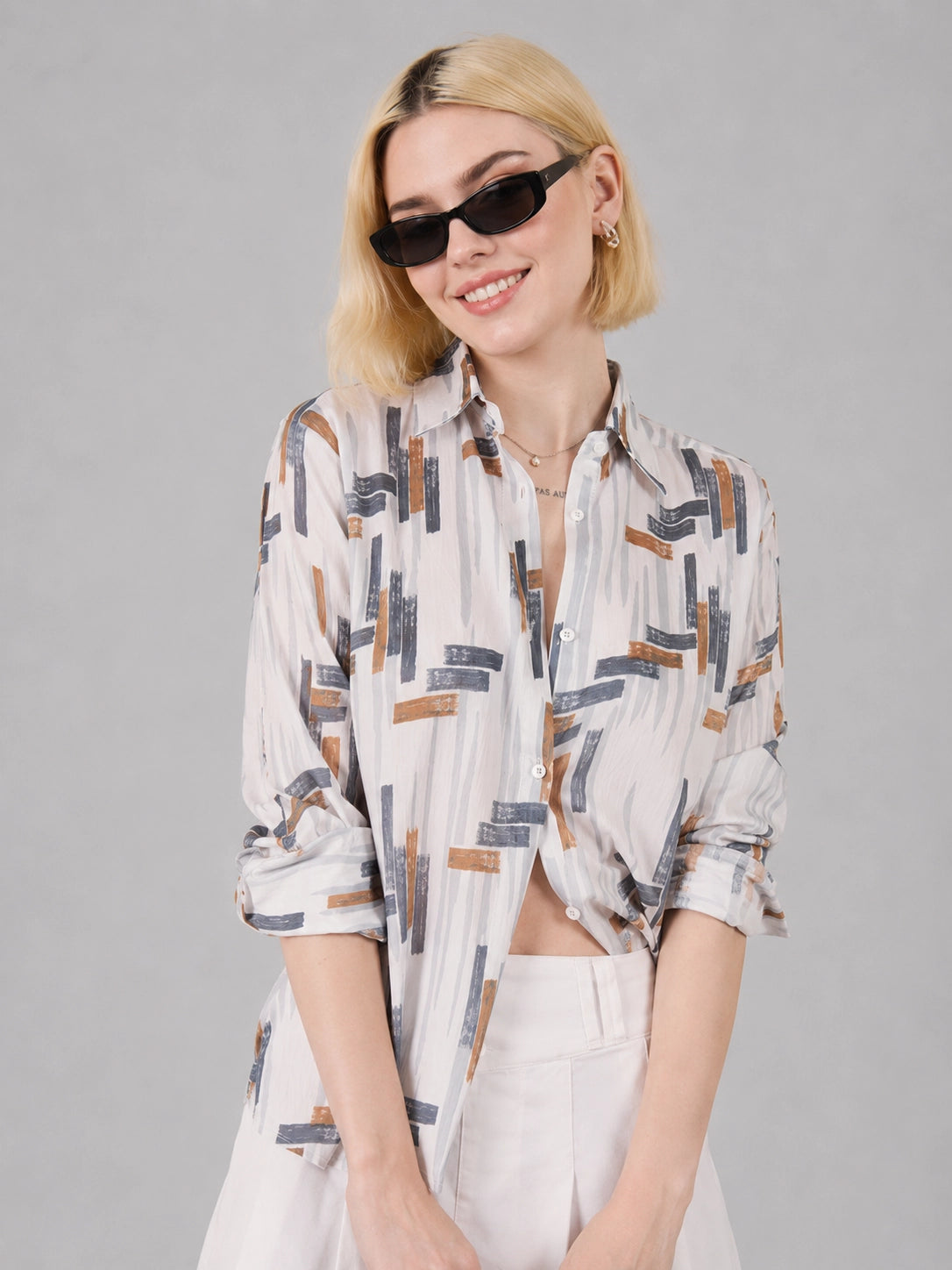 White Patch Universal Style – Unisex Shirt Collection