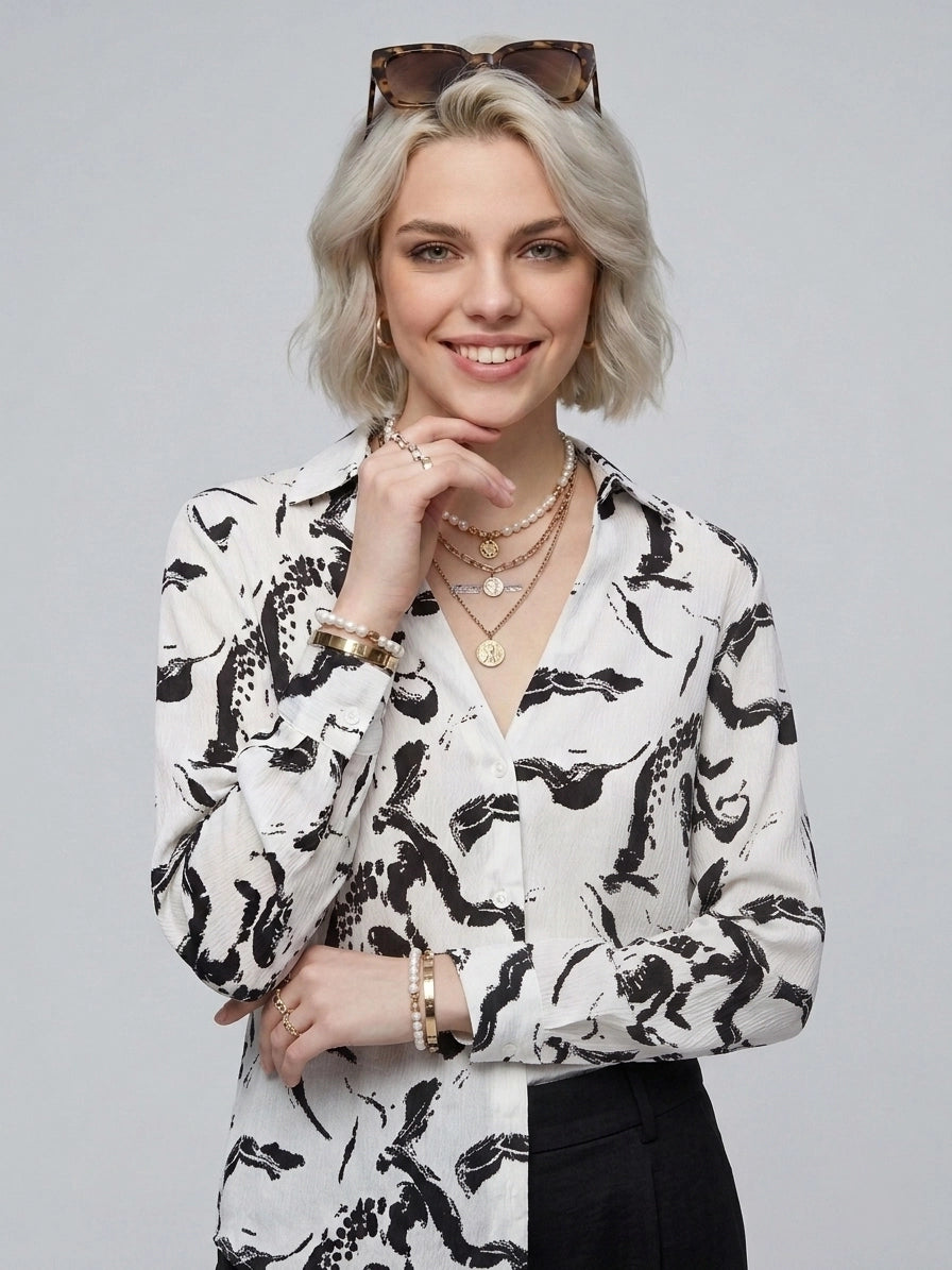 White Tiles Universal Style – Unisex Shirt Collection