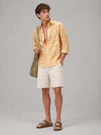 Yellow Floral Universal Style – Unisex Shirt Collection
