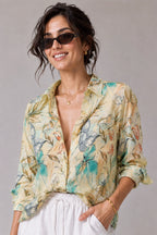 Yellow Retro Universal Style – Unisex Shirt Collection