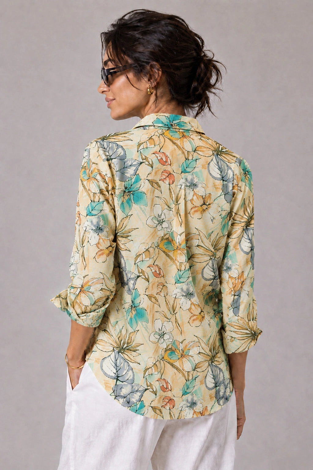 Yellow Retro Universal Style – Unisex Shirt Collection