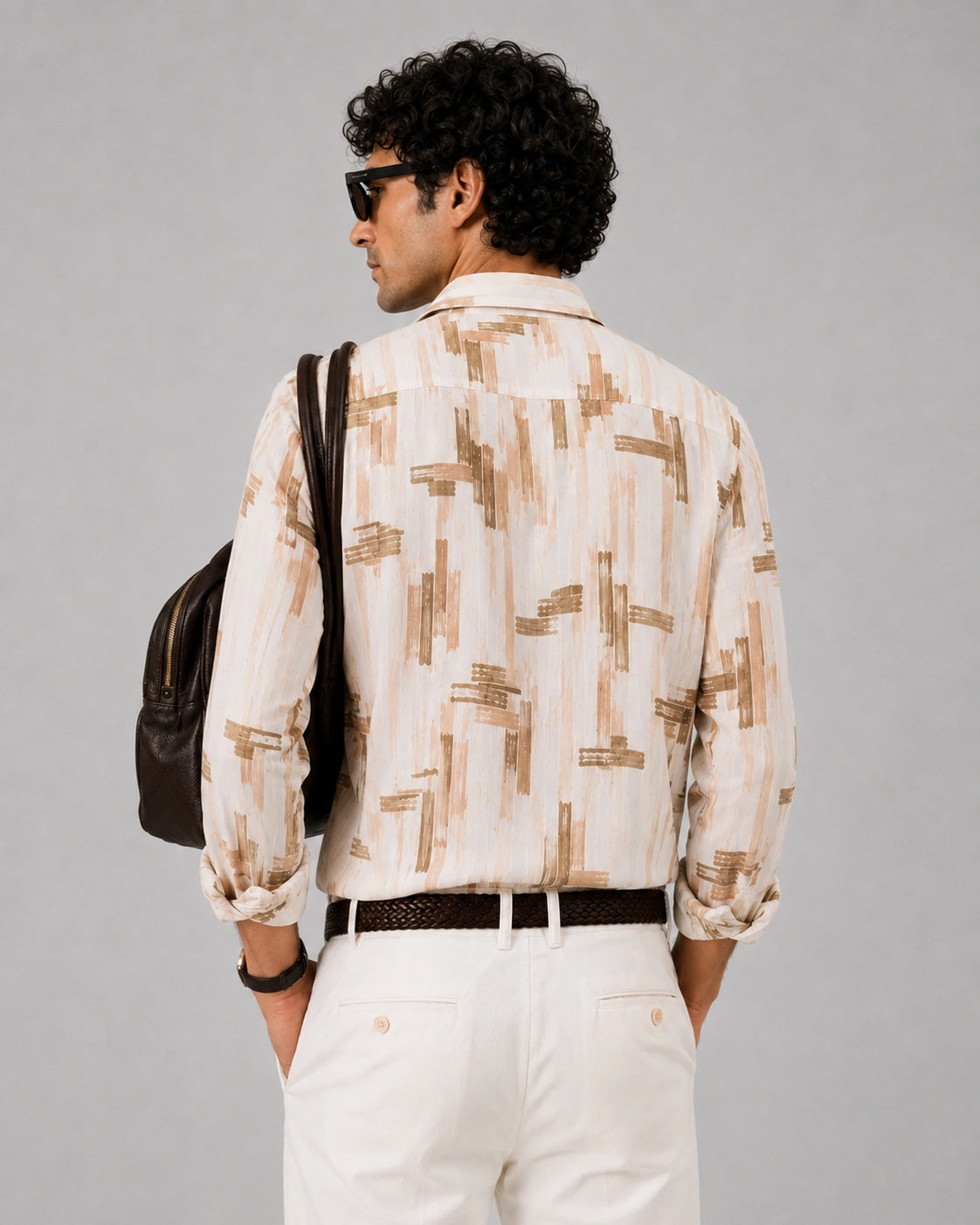 White Abstract Universal Style – Unisex Shirt Collection