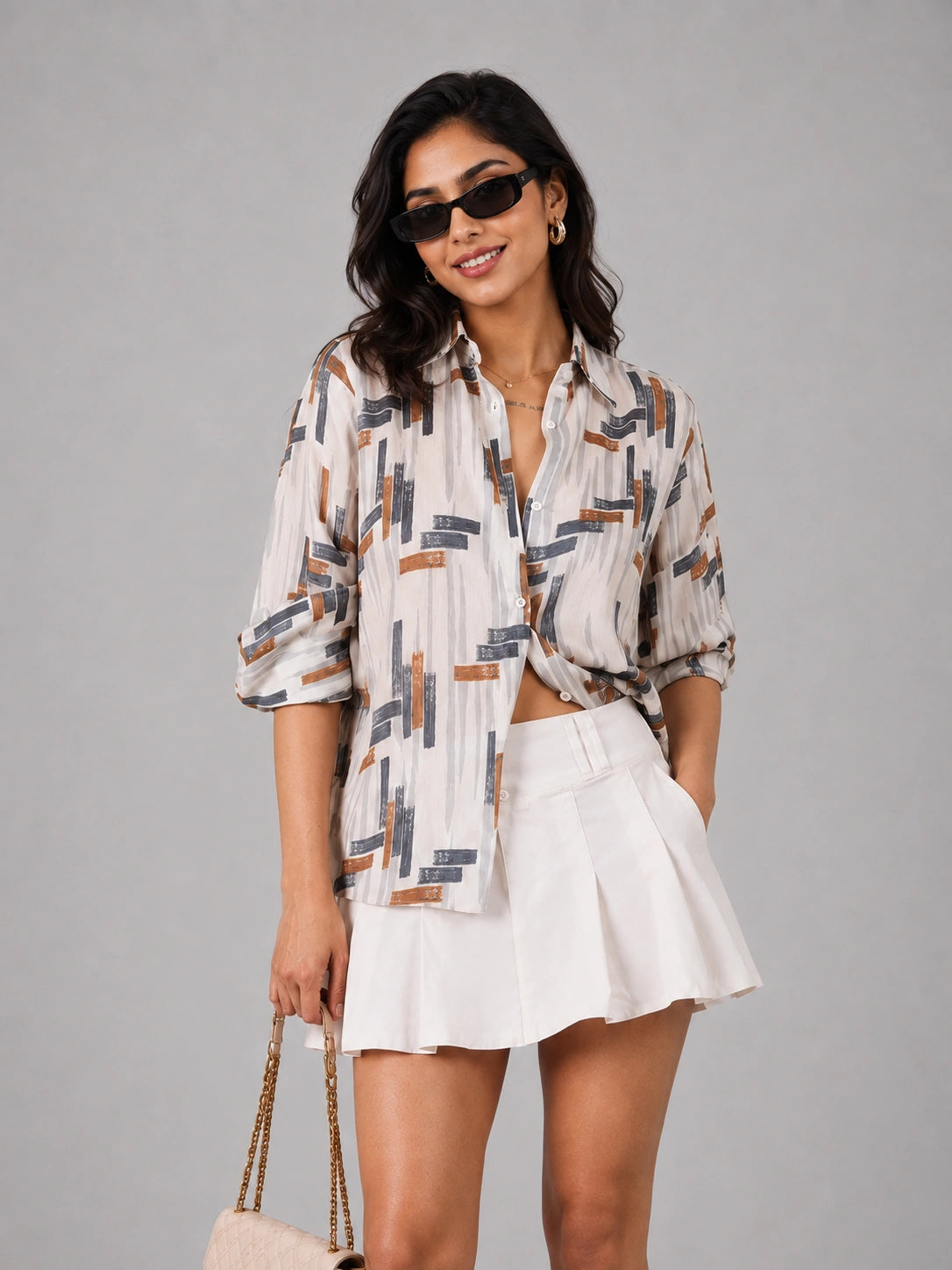White Patch Universal Style – Unisex Shirt Collection