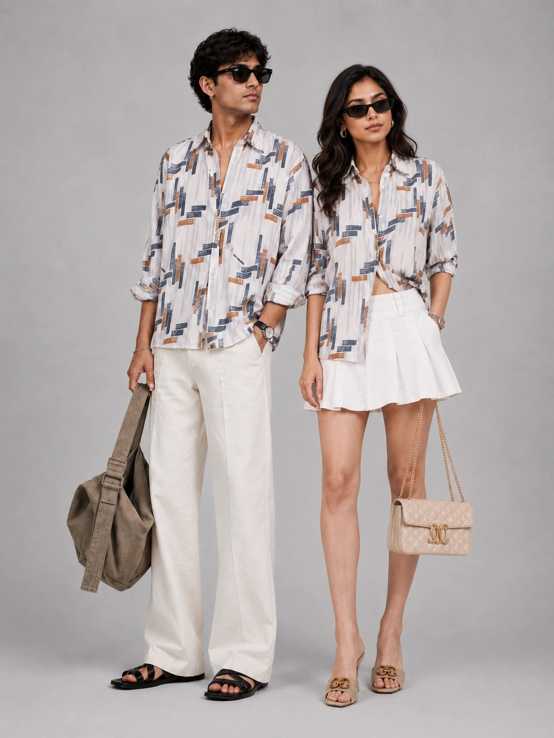 White Patch Universal Style – Unisex Shirt Collection