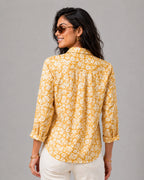 Yellow Floral Universal Style – Unisex Shirt Collection