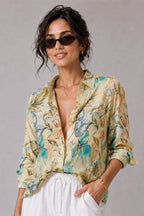 Yellow Retro Universal Style – Unisex Shirt Collection