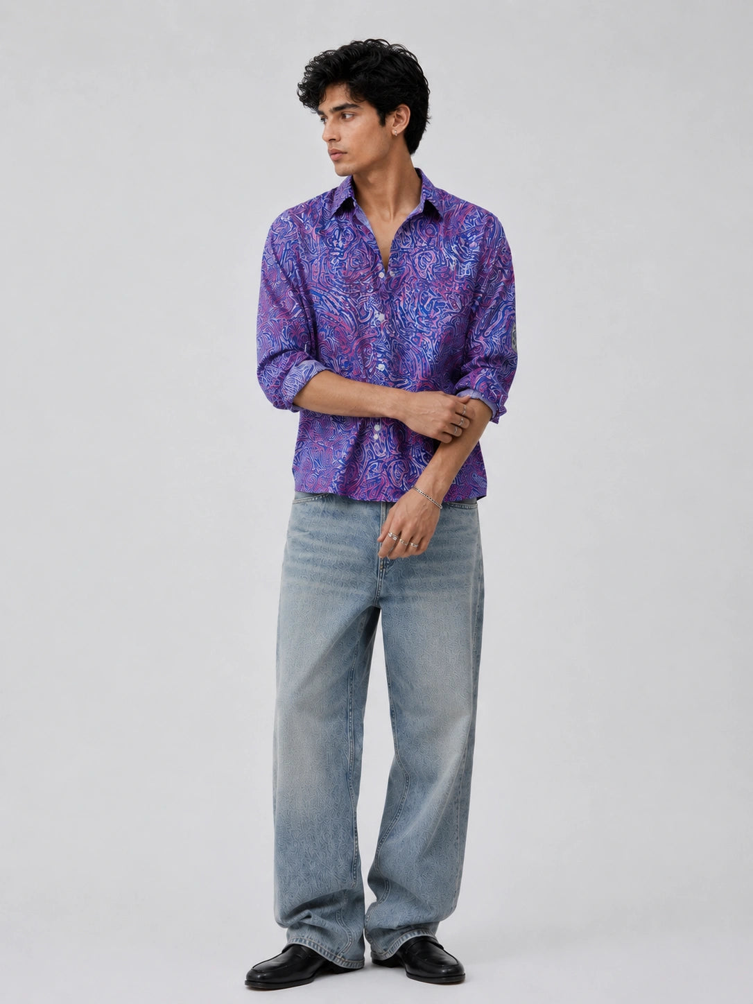 Purple Aztech Universal Style – Unisex Shirt Collection