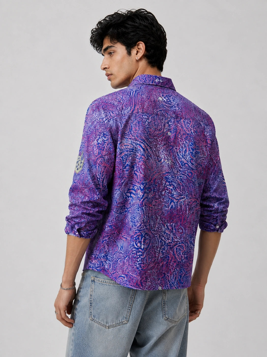 Purple Aztech Universal Style – Unisex Shirt Collection